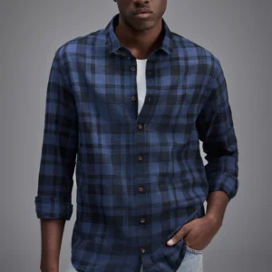 camisa ml flame xadrez jim