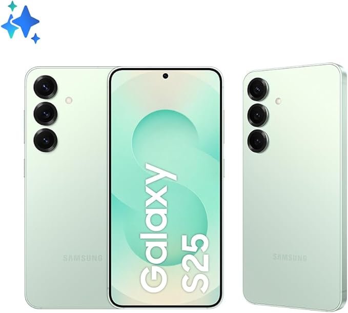 Celular Samsung Galaxy S25 5G, 256GB, 12GB RAM, Câmera Tripla de 50+12+10, Tela Grande de 6.2