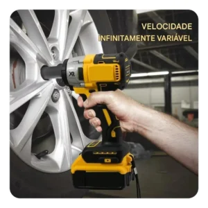 Chave De Impacto 48v Ferramenta Parafusadeira Bateria Lítio