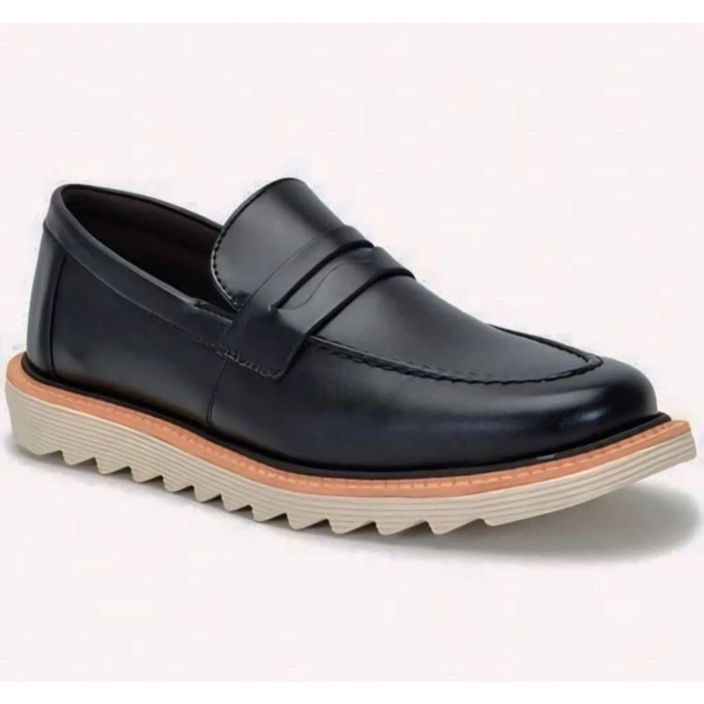 Sapato Mocassim Masculino Oxford Loafer Derby Casual Solado Tratorado Elegante Ajuste Calce Fácil